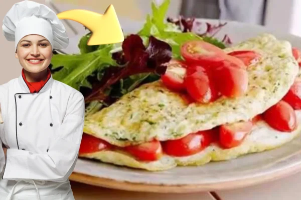 Omelete de Claras de Ovo com Espinafre e Tomate: Uma Opção Saudável e Deliciosa